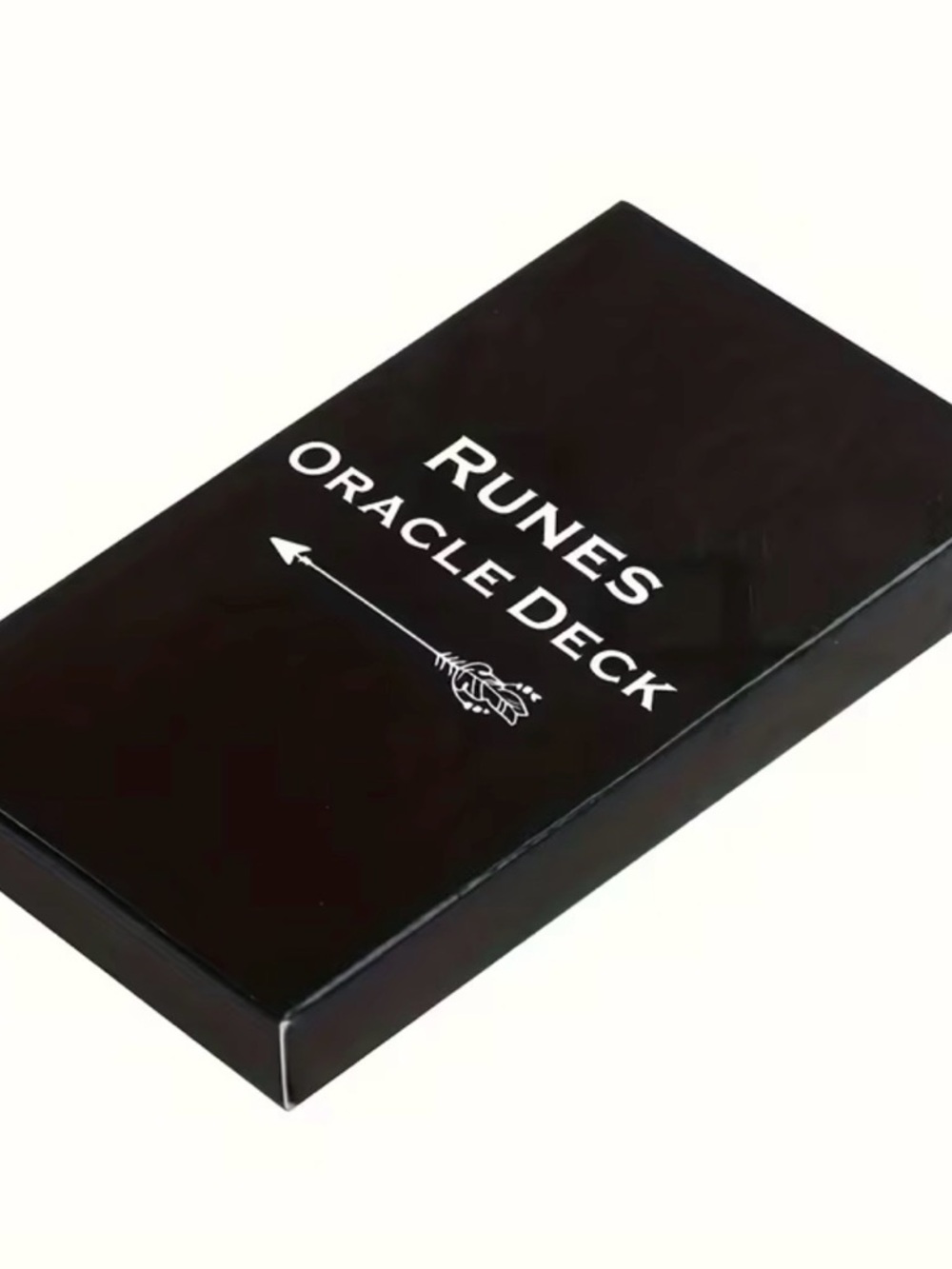 ⭐️ Runes Oracle Deck - Black Rune Divination Cards - Picture 6 of 6